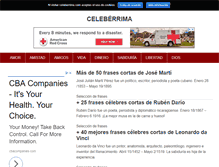 Tablet Screenshot of celeberrima.com